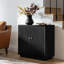 Buffet décoratif en bois massif à 2 portes Martha Modern-258057624