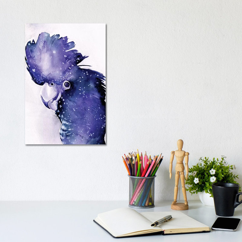 Celestial Cockatoos II by Jennifer Paxton Parker - Wrapped Canvas Gallery-Wrapped Canvas Giclée, 20.32 cm H x 30.48 cm W