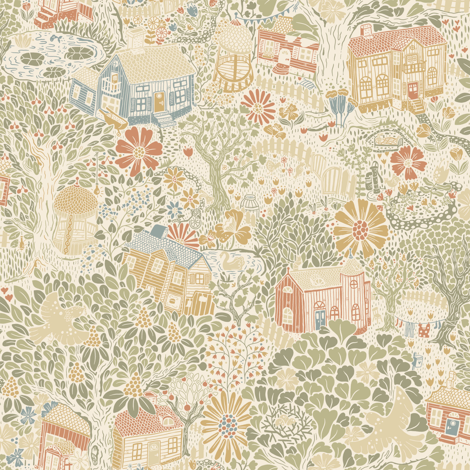 York Wallcoverings Wallpaper Double Roll, Neutral