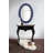 Hillpoint Traditional Ornate Oval Beveled Accent Mirror-445327739