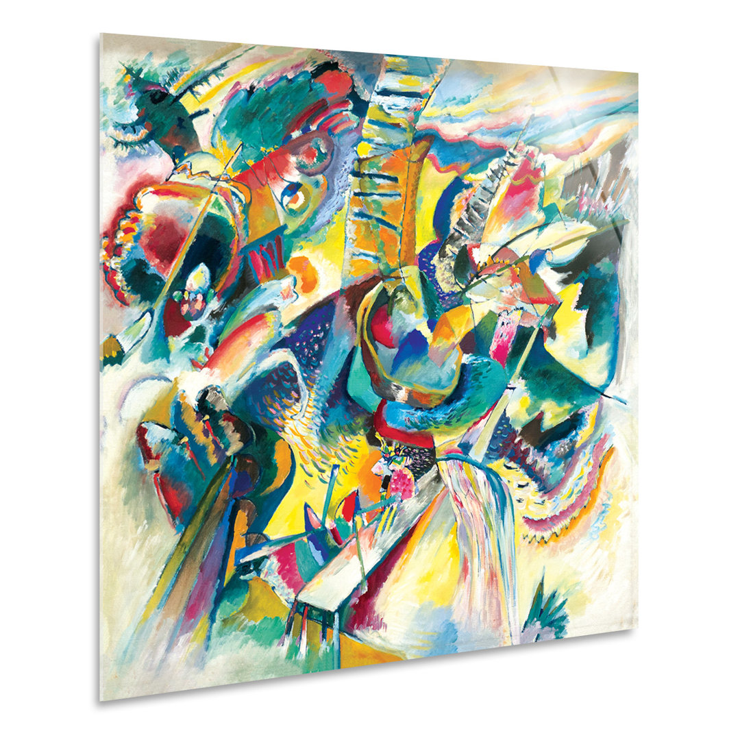 Wandbild Improvisation klamm von Vassily Kandinsky