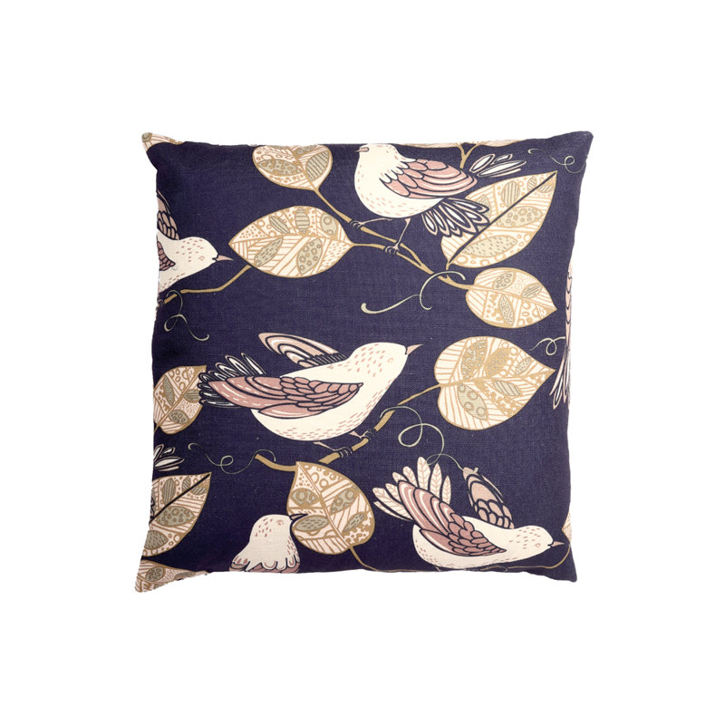 Coussin Berlin, Marron foncé, Housse de coussin seulement - sans coussin