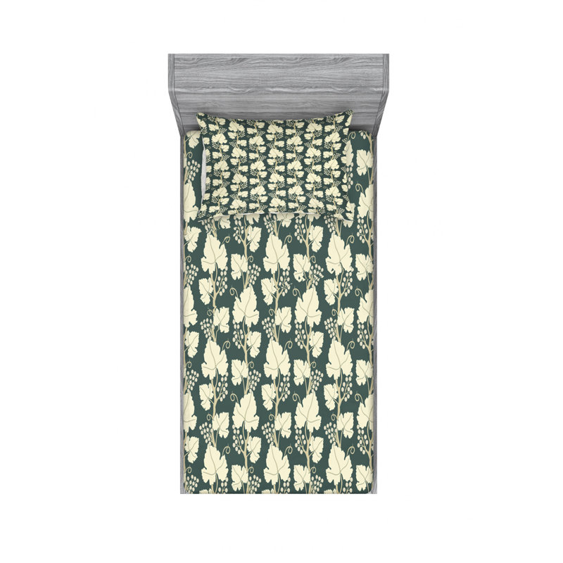 Ensemble de draps Ornate Lattice, Taie d'oreiller pour lit simple TG