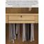 Armoire à portes coulissantes en bois d'hévéa de style américain-1004874355