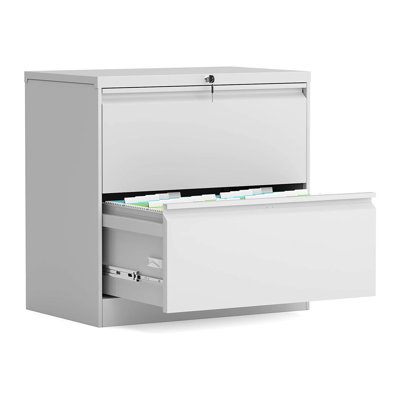 17.7 " Wide 2 Steel Lateral Filing Cabinet