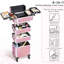 Trousse de maquillage à roulettes 4 en 1 Abrams Professional-722322054