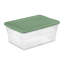 Bac de rangement en plastique 16 pte