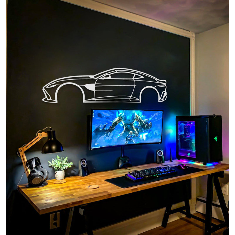 No Frame Print on Metal, 120" H x 32" W