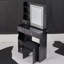 Petit meuble-lavabo 29,2 po avec tabouret de bureau et tabouret-736133991
