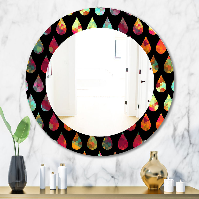 Miroir mural Obsidian Impressions 8, H 31,5 po x l 23,7 po