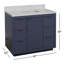 Ensemble de meuble-lavabo simple 42 po Anastazia-1897455359