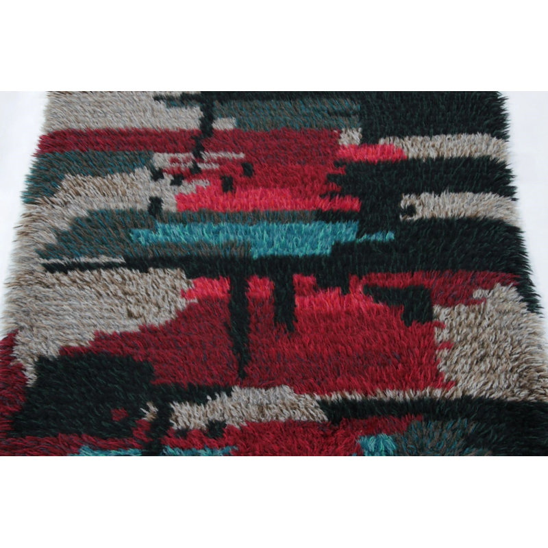 Scandinavian One-of-a-Kind 2'10x4'7 Hand Knotted Area Rug