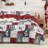 Reversible Christmas Plaid Comforter Set-135989741