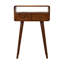 Console en bois massif 23,62 po Deitke-1220541826