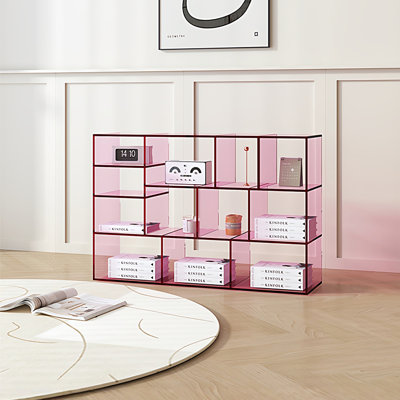 Multi-layer storage acrylic display bookcase