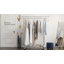 Porte-vêtements Madalin 630 lb avec roulettes-710897345