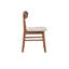 Ensemble de salle à manger en bois avec table rectangulaire et chaises Caveney-70096451-70096450