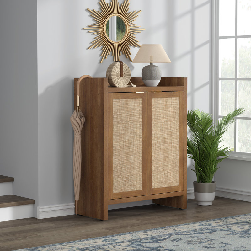24 Pair Shoe Storage Cabinet Set of 2 | Organize Shoes