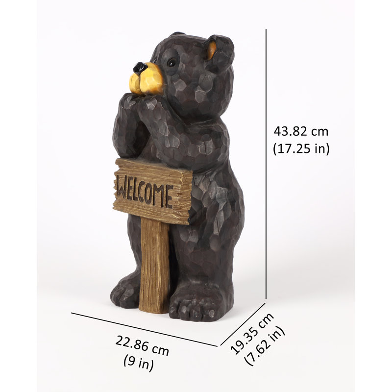 Enseigne "ours sur le jardin"