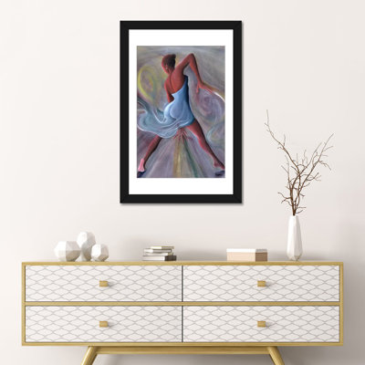 «Blue Dress», reproduction sur toile