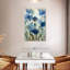 Harnek floral abstrait bleu II-108547023