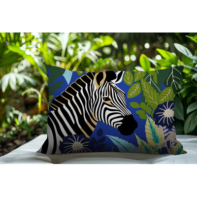 Reversible Indoor/Outdoor Rectangle Pillow