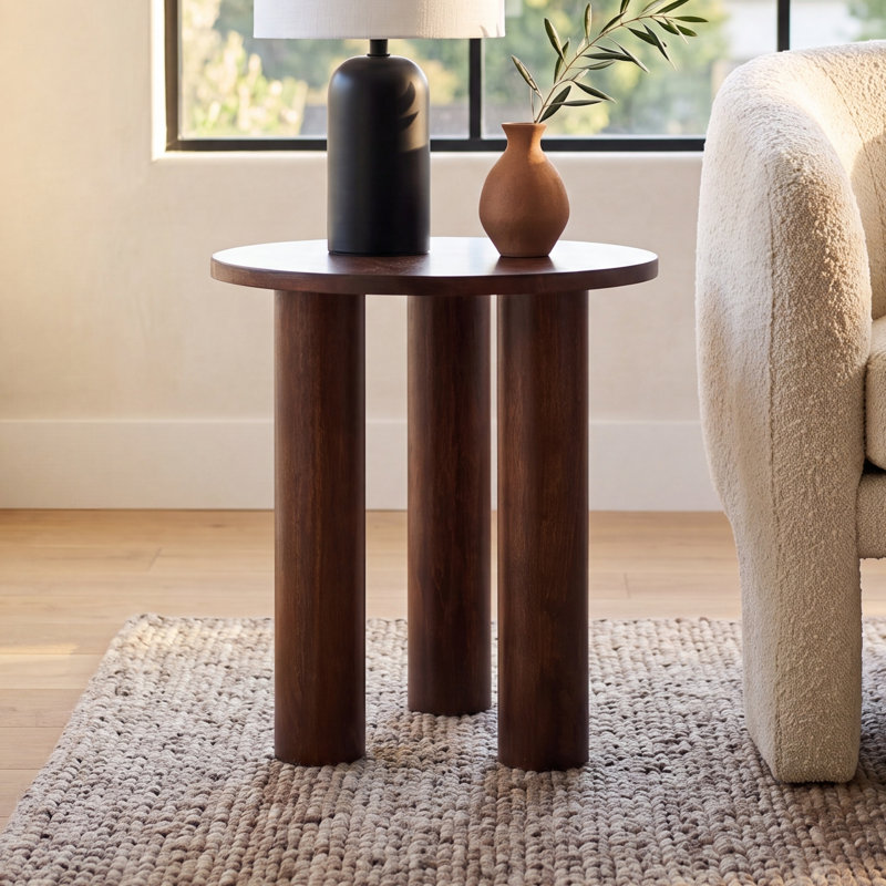 Bridie Solid Wood End Table