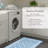 Laura Ashley Merley Imagine Printed Chenille Washable Rugs-125264689-125264692