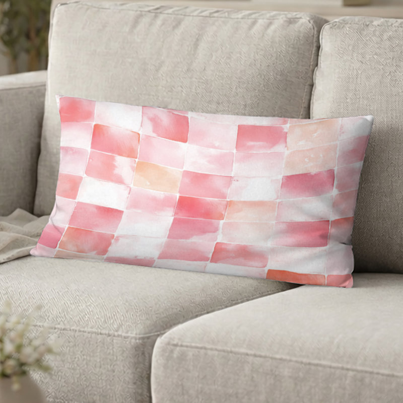 Coussin Patchwork, H 12 po x l 20 po