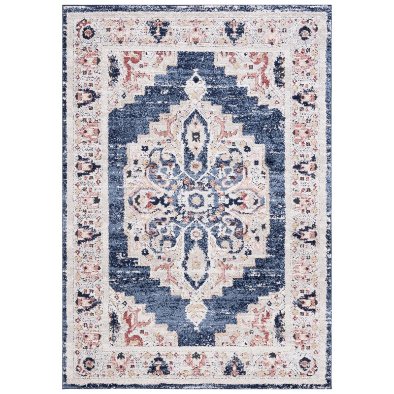 Luna Performance Oriental Rug, Rectangle 8' x 10'