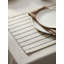 Black Regatta Stripe Indoor Outdoor Placemat-624363301