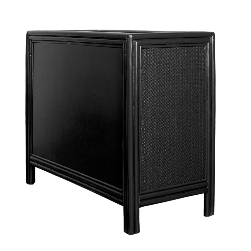 Aruba 4 - Drawer Nightstand, Black
