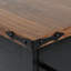 Îlot de cuisine de 54,5 pouces avec prises électriques, supports de rangement et abattant pour une fonctionnalité et un style améliorés-1780395637