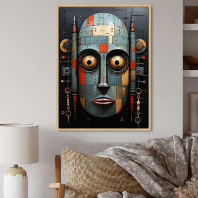 Tribu africaine Dogon Kanaga II - reproduction sur toile