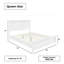 Grand lit en bois massif Montreuil blanc-607674390-607674389