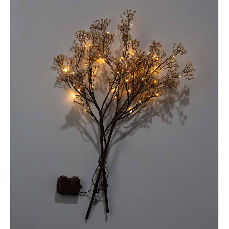 Baby's Breath Battery Lighted Trees & Branches