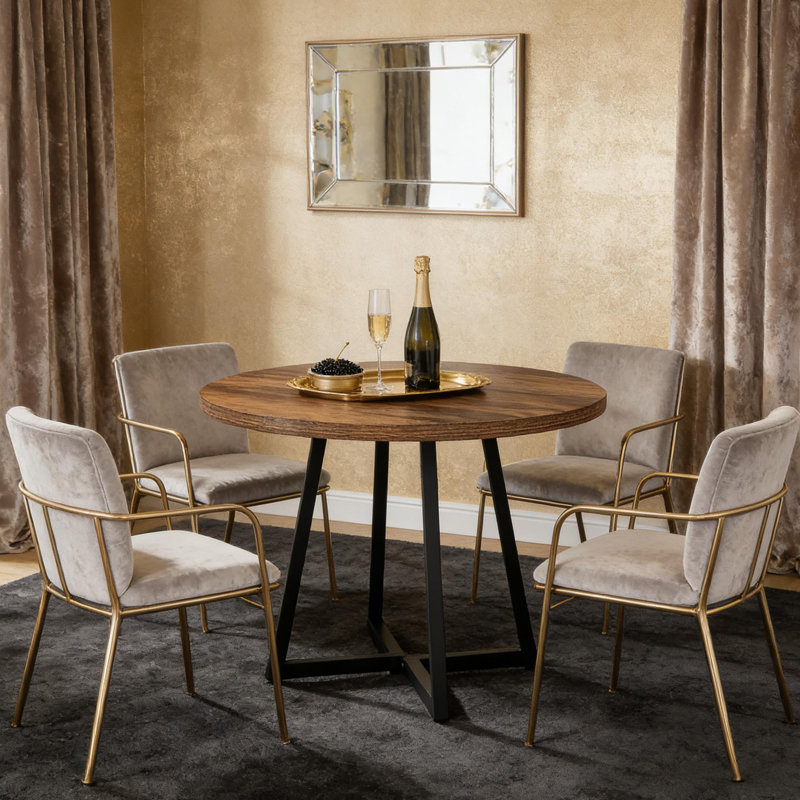 Sleek Greeting Table,Dining Table,Kitchen Dinner Table