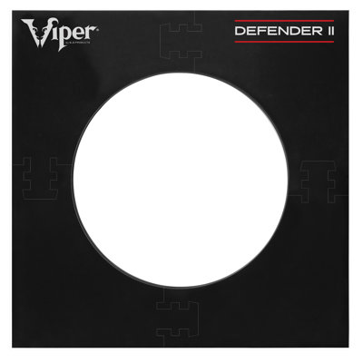 Jeu de fléchettes Viper Shot King, Wall Defender II, tableau de pointage effaçable à sec et panier de fléchettes noir