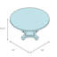 Rhapsody Round Dining Table
