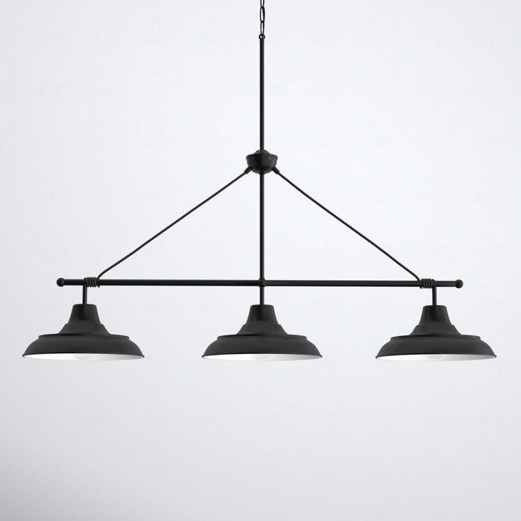 Ezo 3 Light Metal Dimmable Pendant 