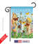 Ensemble de drapeaux de jardin Canne Welcome Butterfly Homes