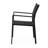 Outdoor Chair - Black Aluminum Frame & Mesh Seating, , 23"W X 22"D 33.48"H Black, Weather For Use,