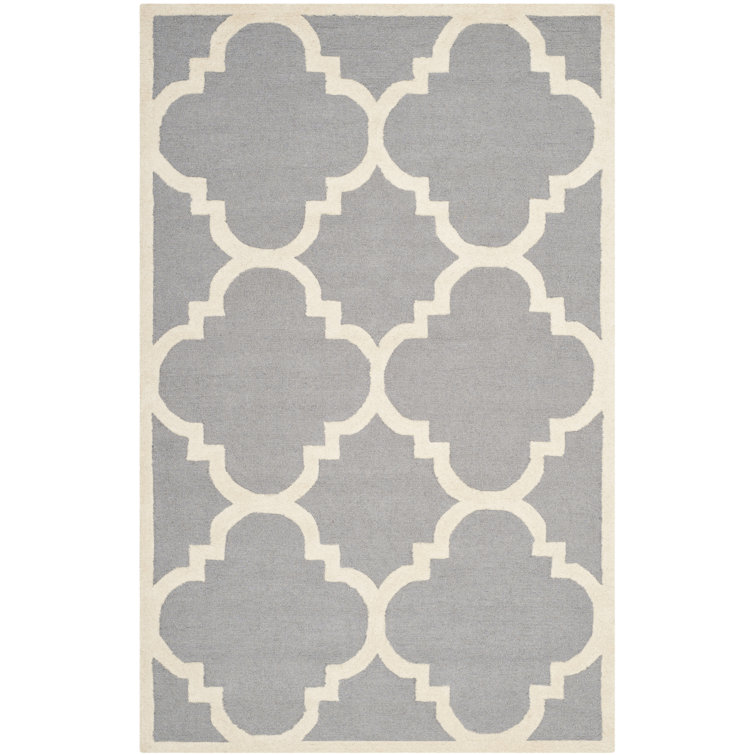 Cannen Hand Tufted Wool Geometric Rug