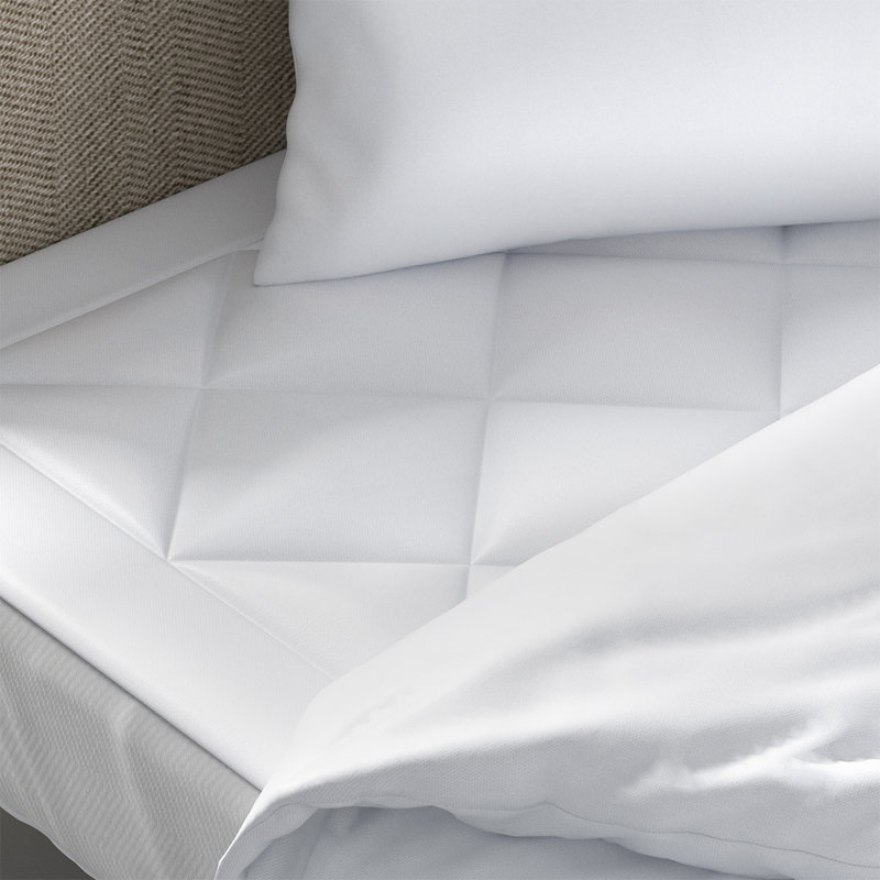 Protège-matelas imperméable, blanc