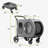 2025 Upgraded Dog Stroller For Large & Medium Dogs，Pet Stroller For 2 Small Dogs, Foldable Jogger Wagon With Detachable Carrier For Car Seat, Adjustable Handle, Up To 90 Lbs, Gray-117878051