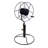 Yard Butler Free Standing Steel Swivel Hose Reel with Patio Base