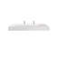 Lavabo-vasque rectangulaire de 183 cm avec bassin à rampe-429927723