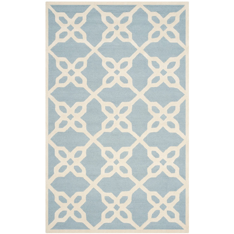 Hollins Cambridge Hand Tufted Wool Geometric Rug, Runner 2'6" x 8'