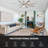 60'' 8-Blade Modern Farmhouse Large Room LED Windmill Ceiling Fan with Light and Remote-535302992