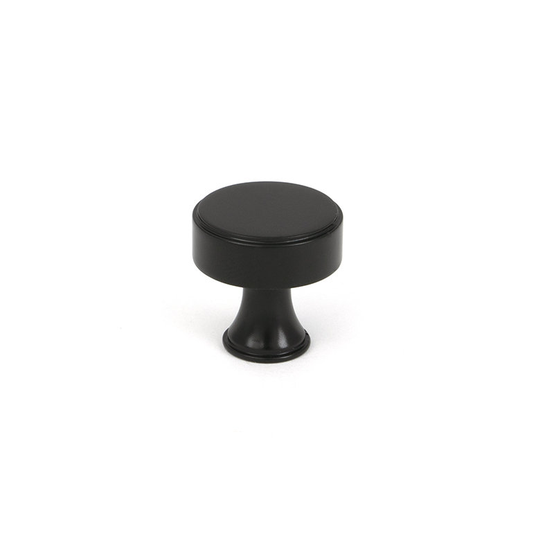 Scully Cabinet Knob, 0.98" Knob Diameter, Aged Bronze